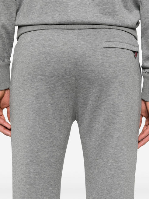 logo-embroidered tracksuit